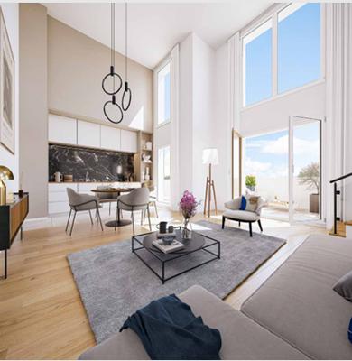 Appartement - 65 m² - 3 pièces