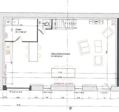 Maison - 145 m² - 6 pièces