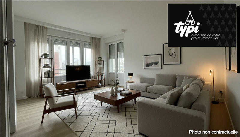 Appartement - 52 m² - 3 pièces