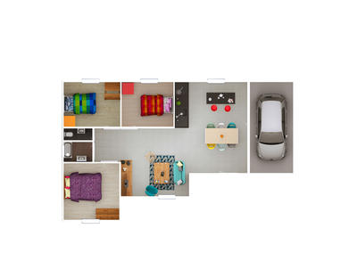 Maison - 83 m² - 4 pièces