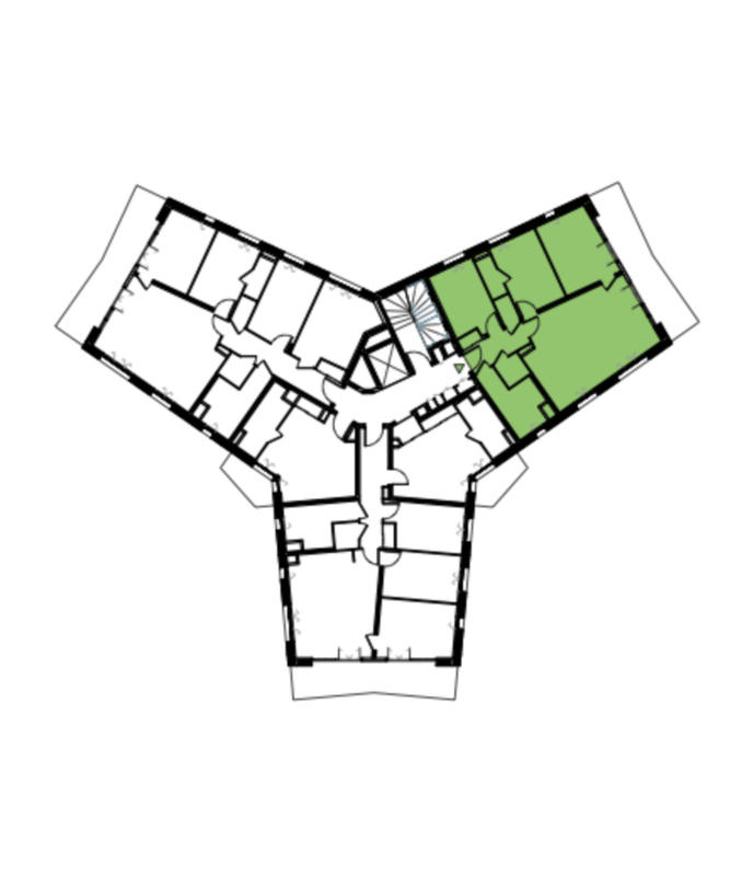 Appartement - 79 m² - 4 pièces