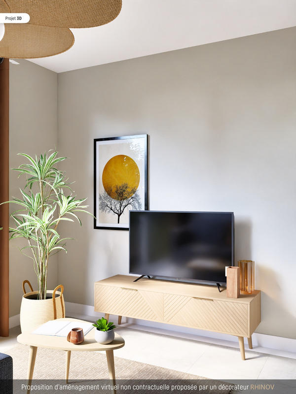 Appartement - 43 m² - 2 pièces