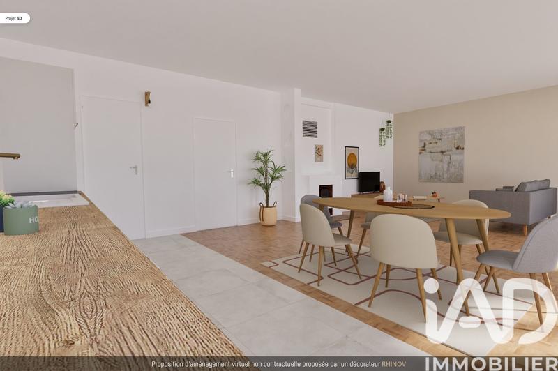 Appartement - 76 m² - 3 pièces