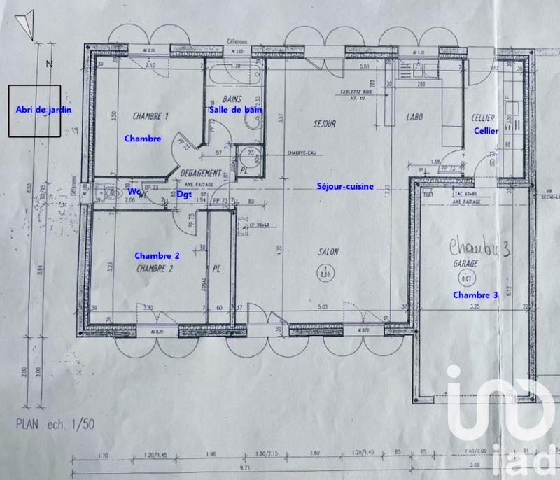 Maison - 102 m² - 5 pièces
