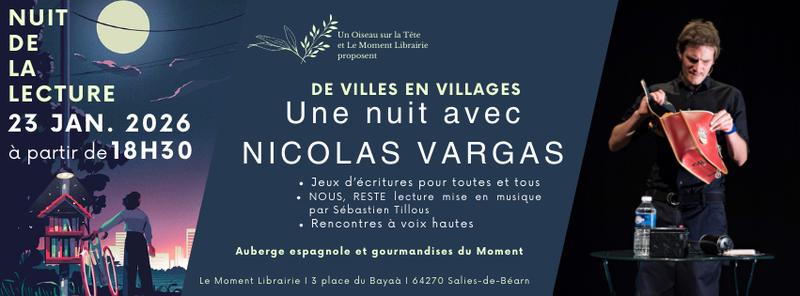 Nuits de la lecture : villes et villages !