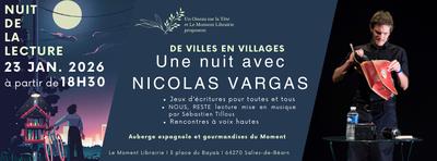 Nuits de la lecture : villes et villages !