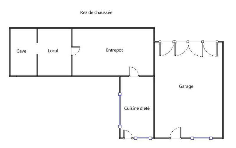 Maison de village - 90 m² - 5 pièces