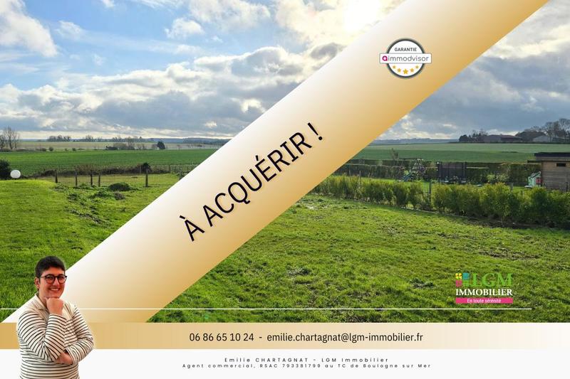 Terrain constructible - 1 662 m²