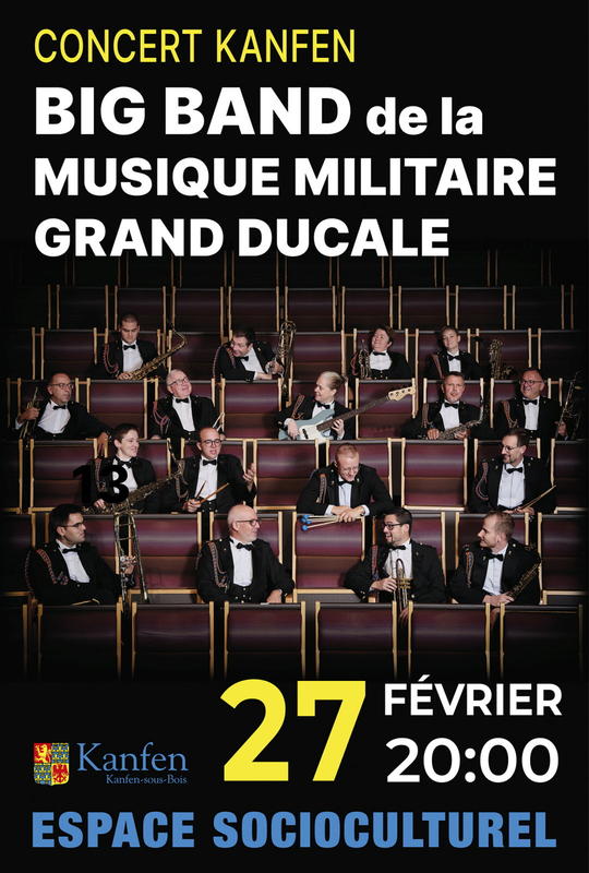 Concert : Big Band de la Musique Militaire Grand Ducale