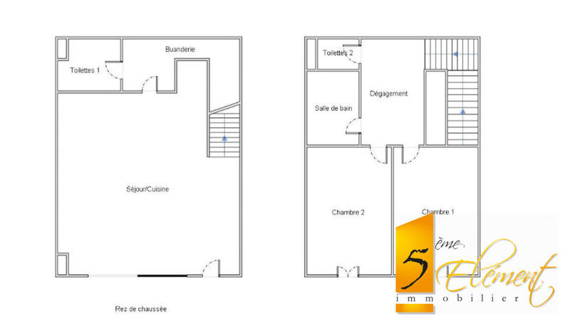 Maison - 67 m² - 3 pièces