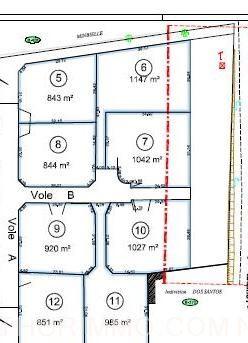 Terrain constructible - 920 m²