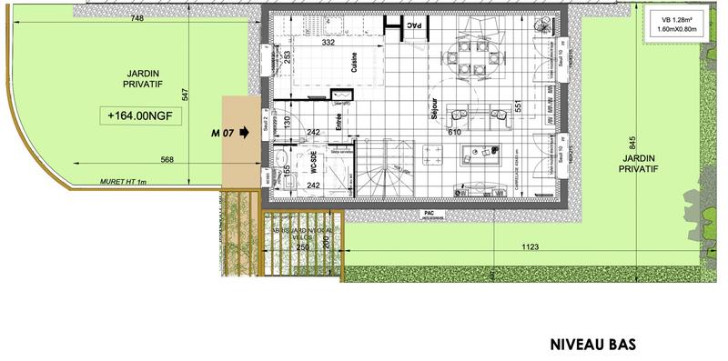 Maison - 86 m² - 4 pièces