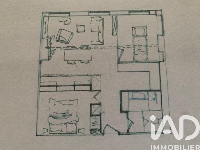 Appartement - 58 m² - 3 pièces