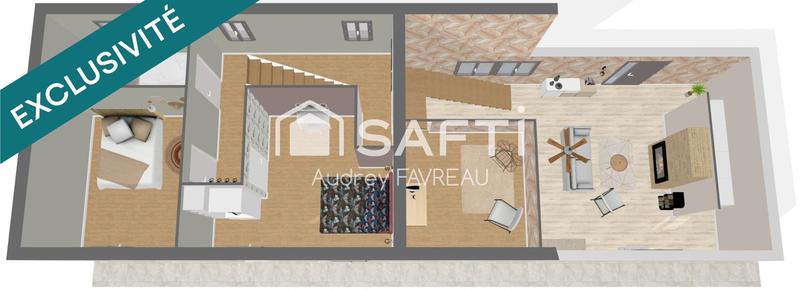 Maison - 185 m² - 6 pièces