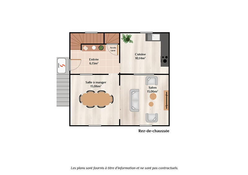 Maison - 114 m² - 6 pièces