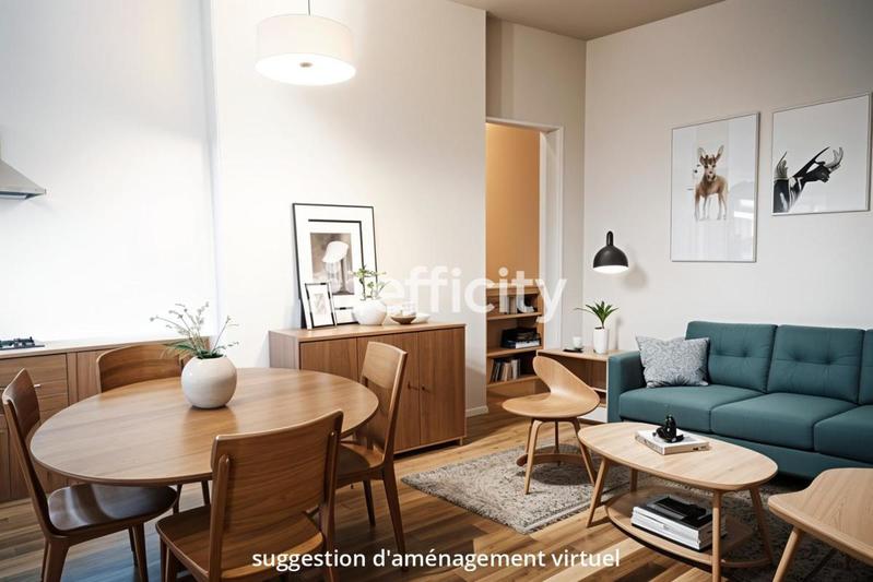 Appartement - 50 m² - 3 pièces