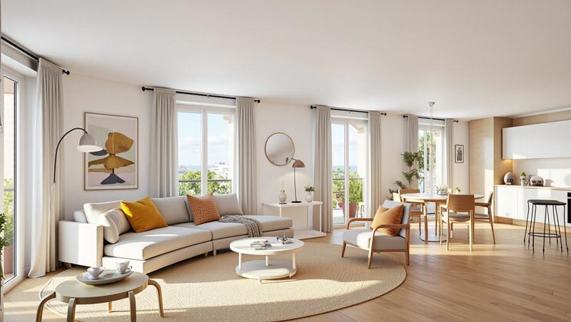 Appartement - 24 à 101 m² - 1 à 5 pièces