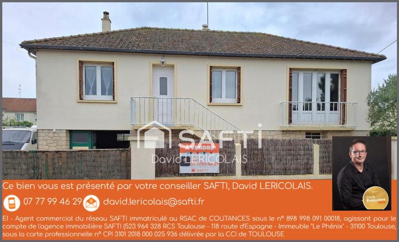 Maison - 88 m² - 5 pièces