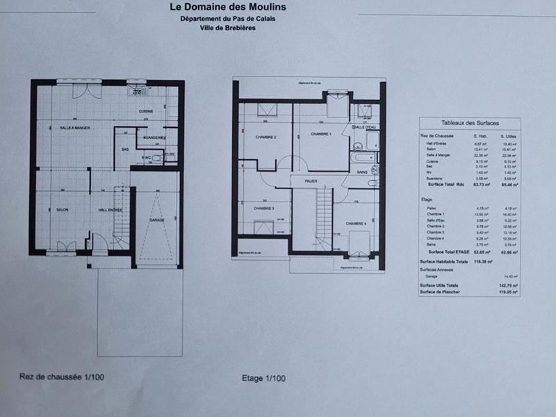 Maison - 117 m² - 5 pièces