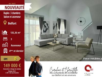 Appartement - 135 m² - 6 pièces