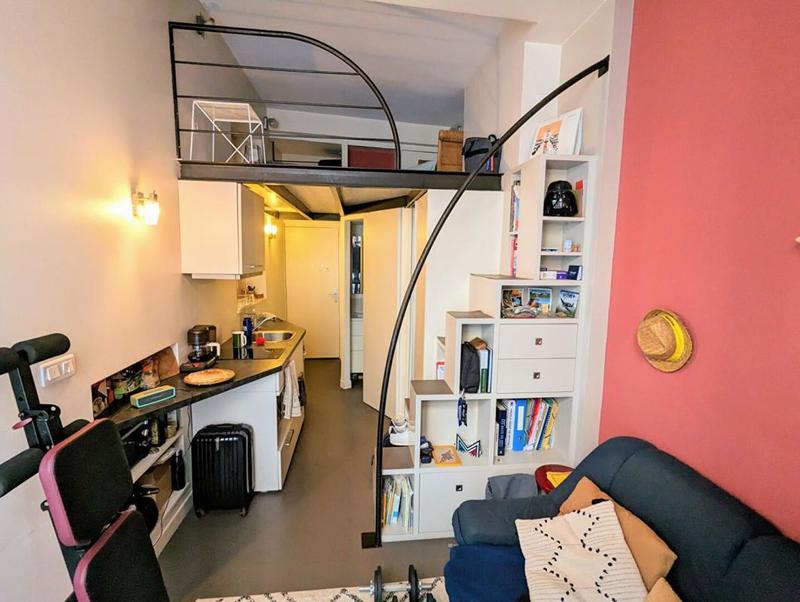 Studio - 20 m² - 2 pièces
