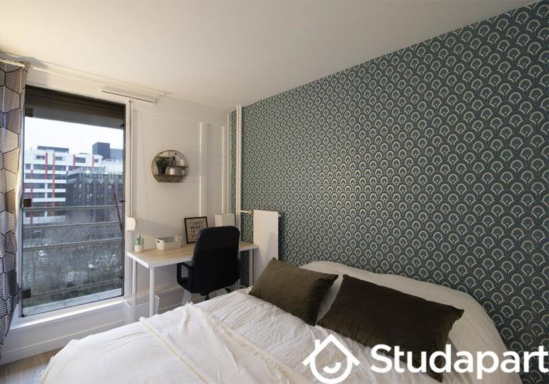 Chambre - 15 m² - 1 pièce