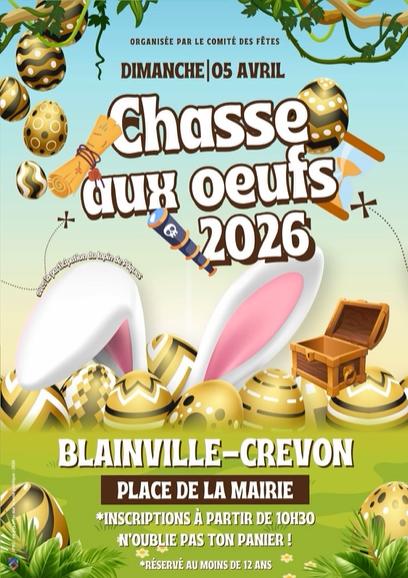 Chasse aux oeufs de Blainville-Crevon
