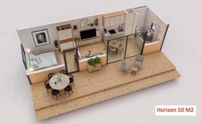 Maison - 15 m² - 1 pièce