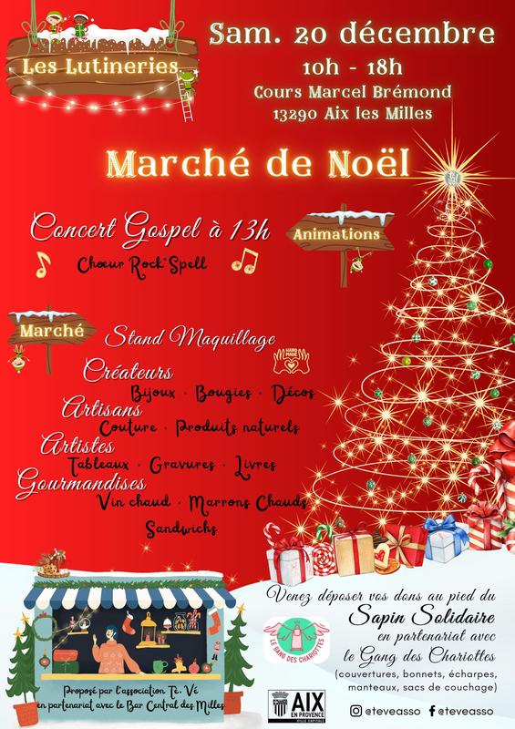 Les Lutineries Marché de Noël