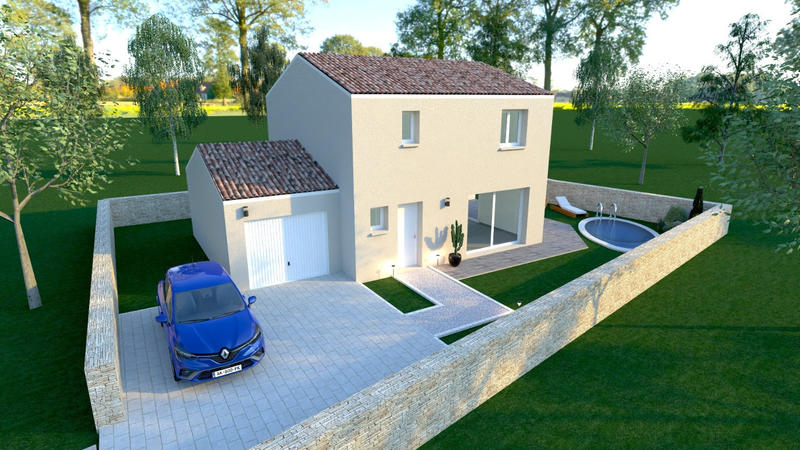 Maison - 75 m² - 4 pièces