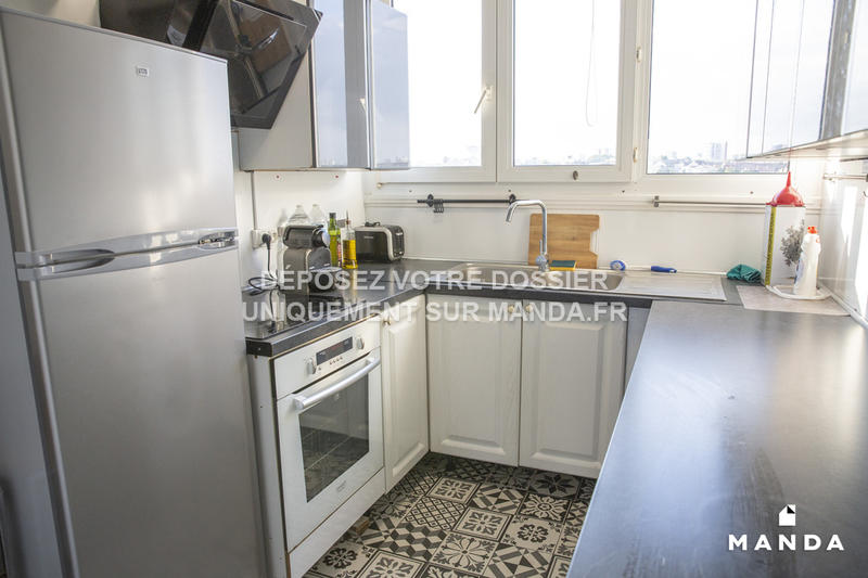 Chambre - 9 m² - 4 pièces