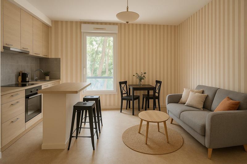 Appartement - 34 m² - 2 pièces