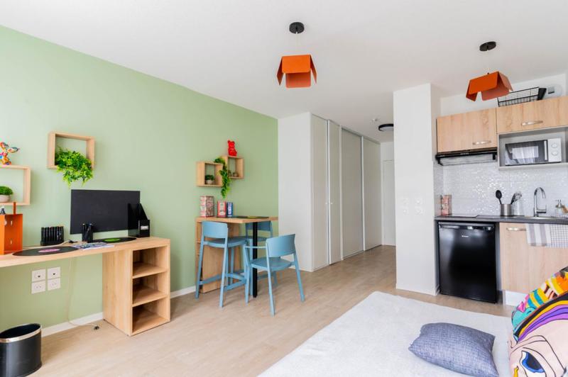 Studio - 16 m² - 1 pièce