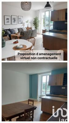 Appartement - 55 m² - 2 pièces