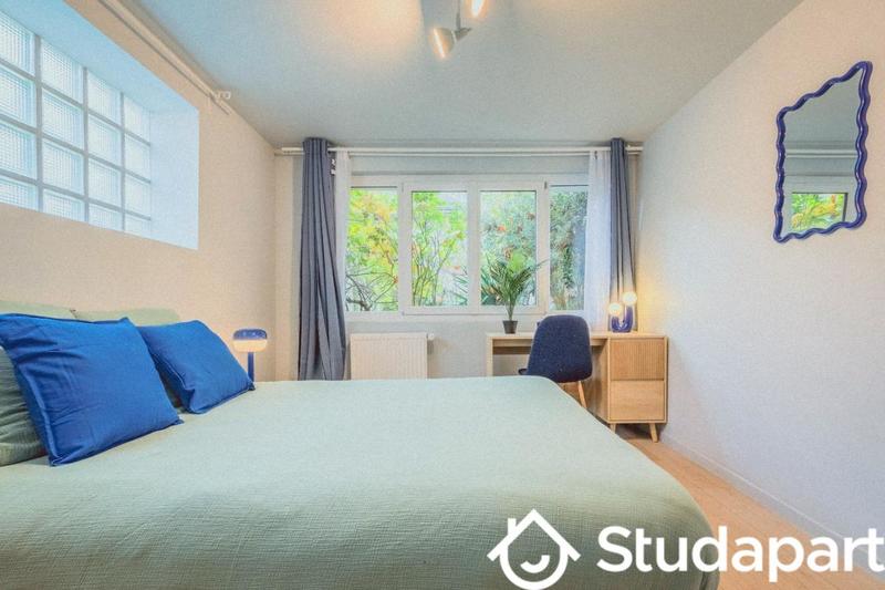 Chambre - 17 m² - 1 pièce