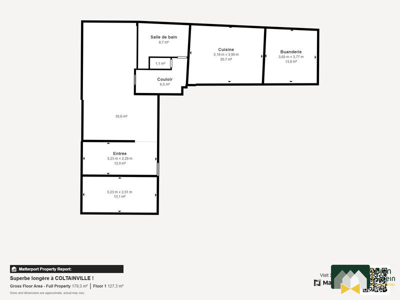 Maison ancienne - 143 m² - 5 pièces