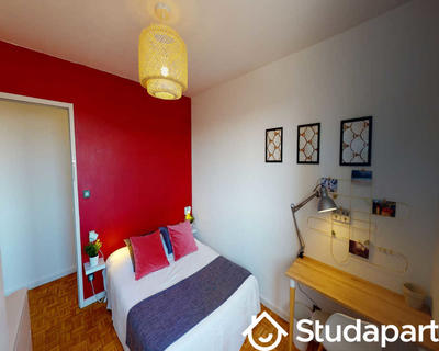 Chambre - 45 m² - 1 pièce