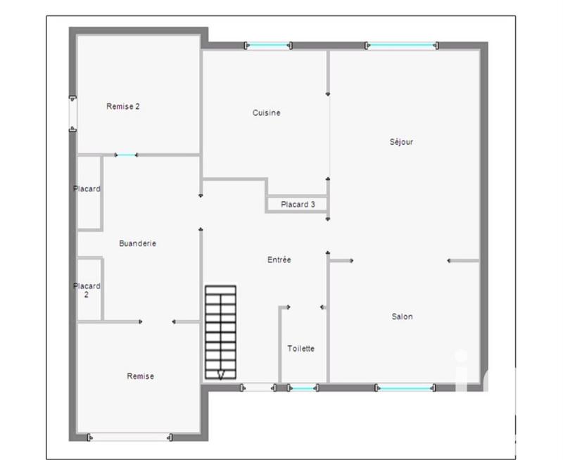 Maison de ville - 110 m² - 5 pièces