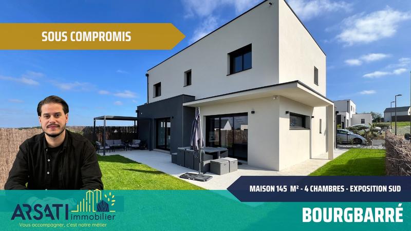 Maison contemporaine - 145 m² - 7 pièces
