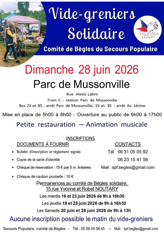 Vide-greniers solidaire