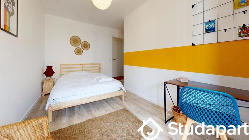 Chambre - 10 m² - 1 pièce