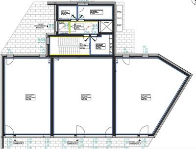 Local commercial - 92 m² - 1 pièce