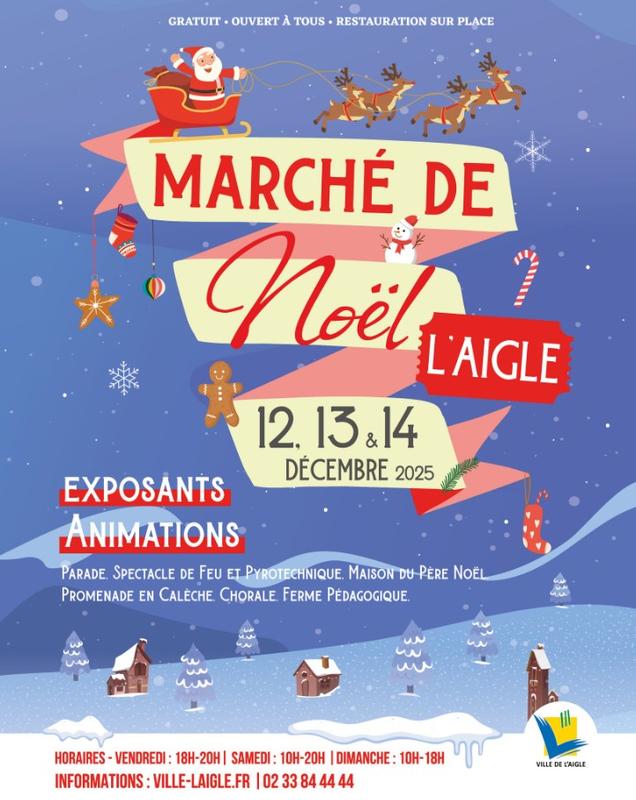 Marché de Noël à l'Aigle