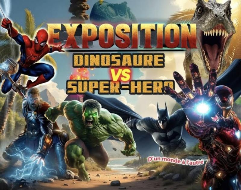 Dinosaure vs super-héros
