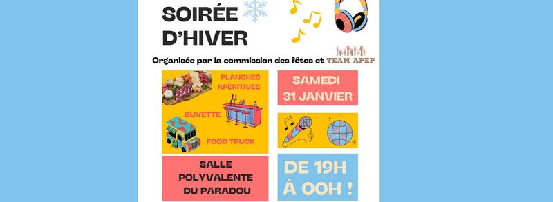 Soirée d'Hiver au Paradou