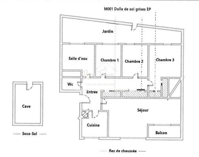 Appartement - 82 m² - 5 pièces