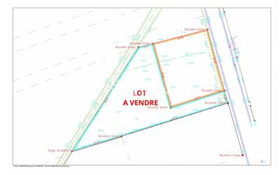 Terrain constructible - 851 m²