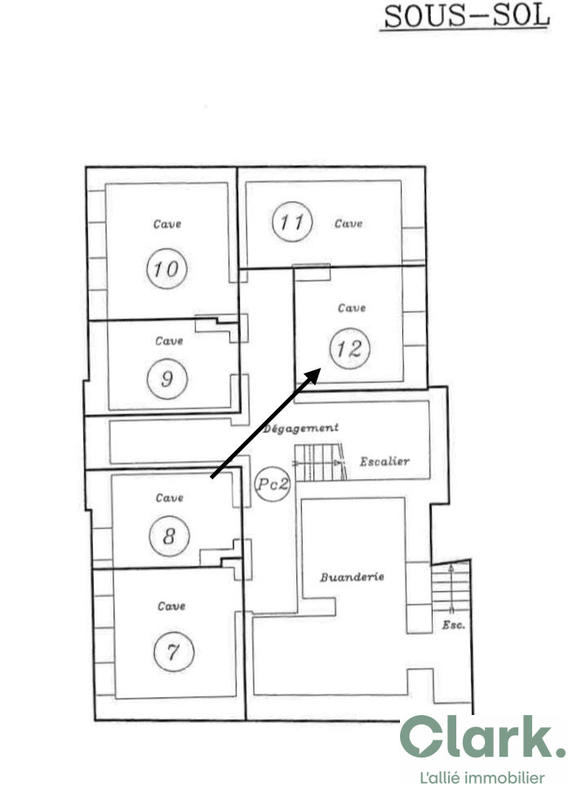 Appartement - 45 m² - 3 pièces