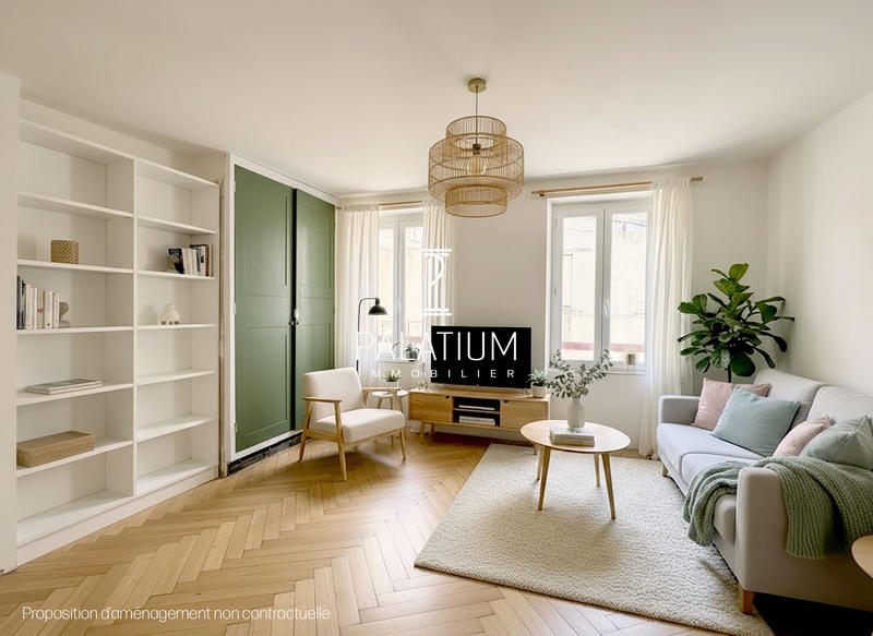 Appartement - 35 m² - 2 pièces