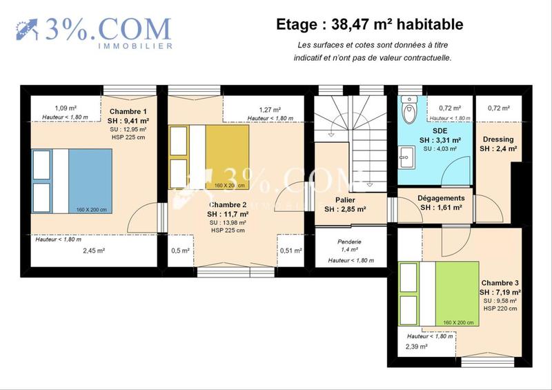 Maison - 119 m² - 4 pièces